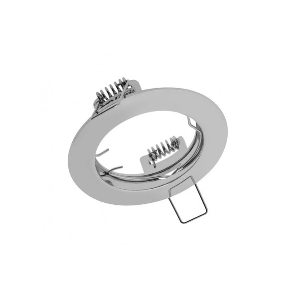 Spot luminaire housing PORTO, IP20, round, chrome image 1