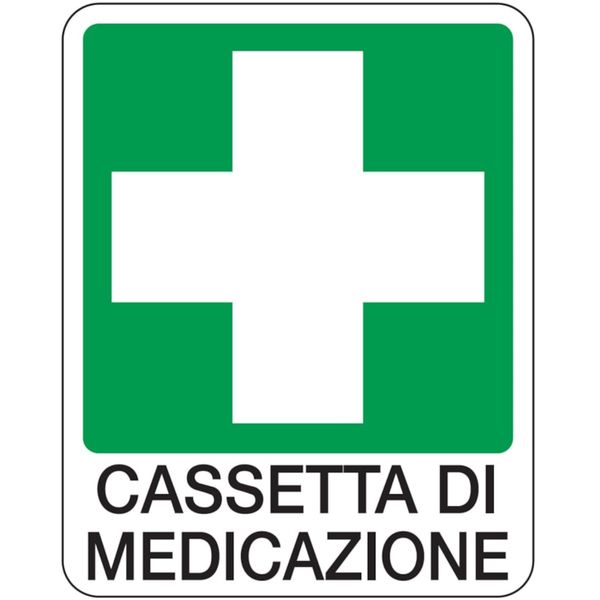 Safety sign - Al - Dimensions: 120x150 mm image 1