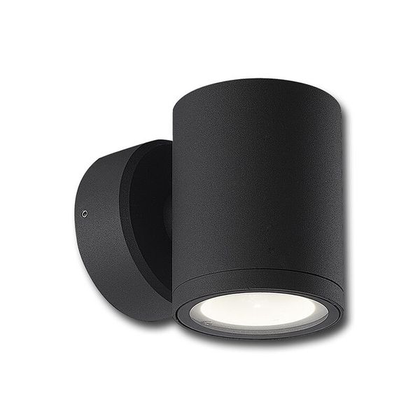LED lamp Verona R, 7W, 4000K, IP65, black color image 1