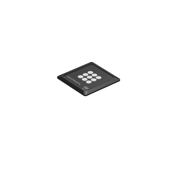 Cover plate, diffuser L 175 B 170 H 13 colour: anthracite image 1