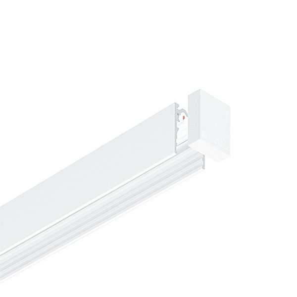 SUP2 TRACK U END PLATE ELECTR CON WH - Cover plate image 2