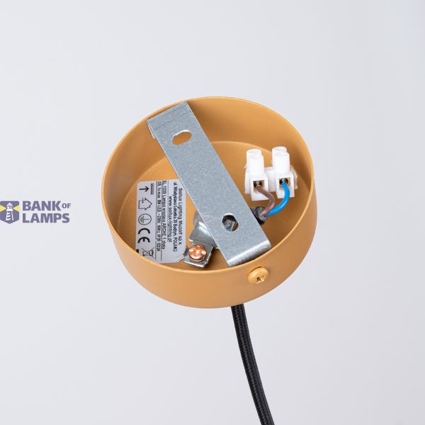 Pendant lamp ARCHE 1 gold image 12