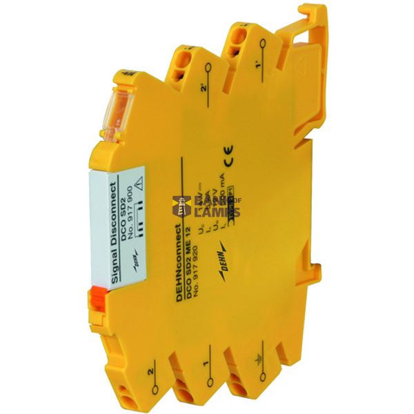 Surge arrester terminal block 2-pole DEHNconnect SD2 image 1