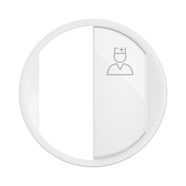 COVER FOR SANITARY CALL BUTTON CELIANE WHITE image 4