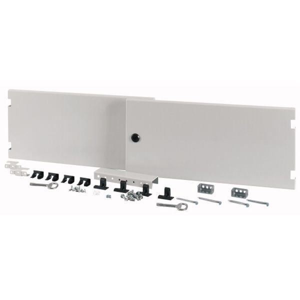 XTSZDSQC-H250W1100 Section wide door, closed, HxW=250x1200mm, IP55, grey image 1