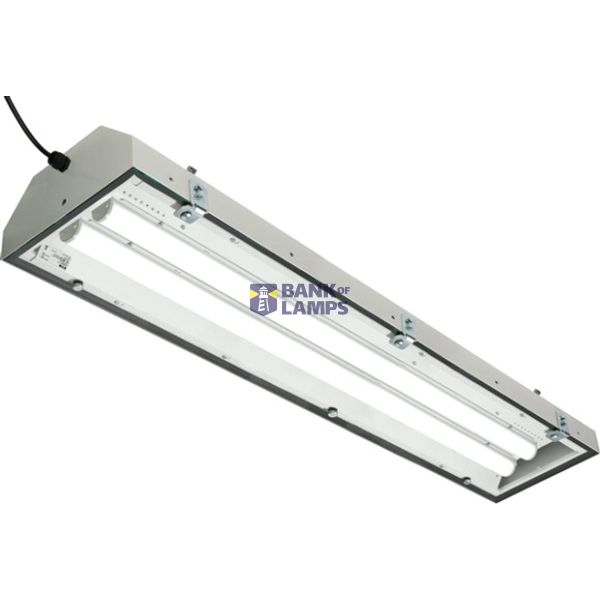 Ex-recessed ceiling light fitting RLF LED 1200 10L 2/5-2K, 1 x M25, Plastic cable gland, 1 x M25 screw plug image 2