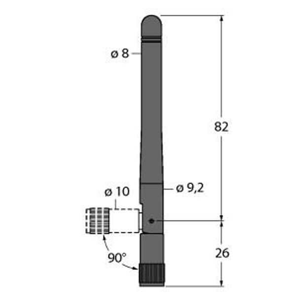 Antenna Alternative order number : 77816   BWA-2O2-C image 1