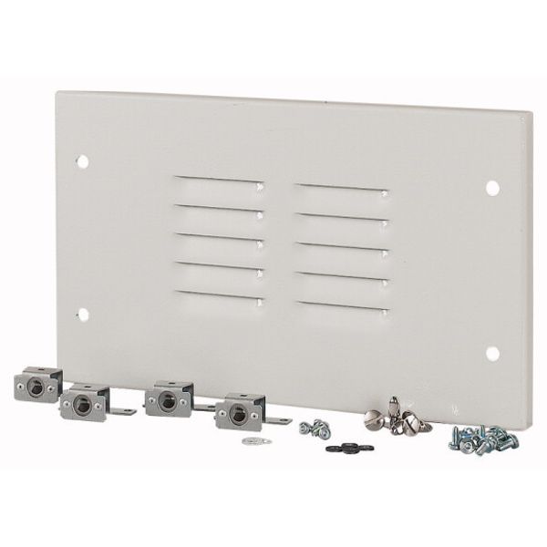 XTSZCSV4-H250W425 Section wide cover, HxW=250x425mm, IP42, grey image 1