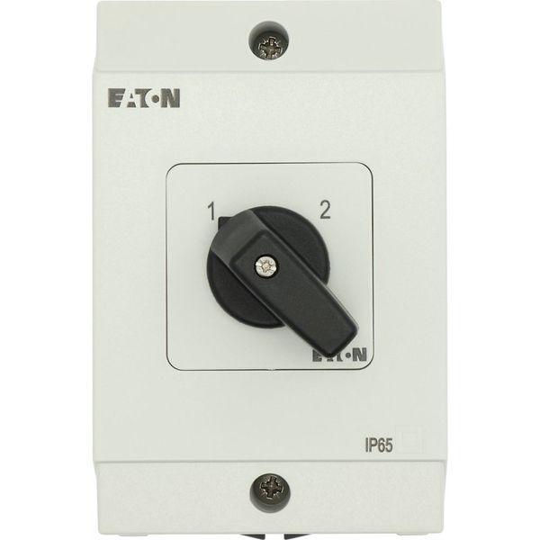 T0-4-11/I1 Multi-speed switches, T0, 20 A, surface mounting, 4 contact unit(s), Contacts: 8, 90 °, maintained, Without 0 (Off) position, 1-2, Design number 11 image 54
