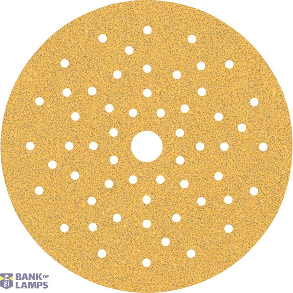 EXPERT C47 Sandpaper with multihole for Random Orbital Sanders 15 mm, G 6 5-pc image 1