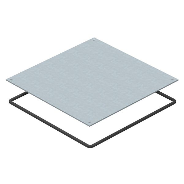 DUF 350-2 Blanking lid UZD350-2/3 for wet care 383x383x4 image 1