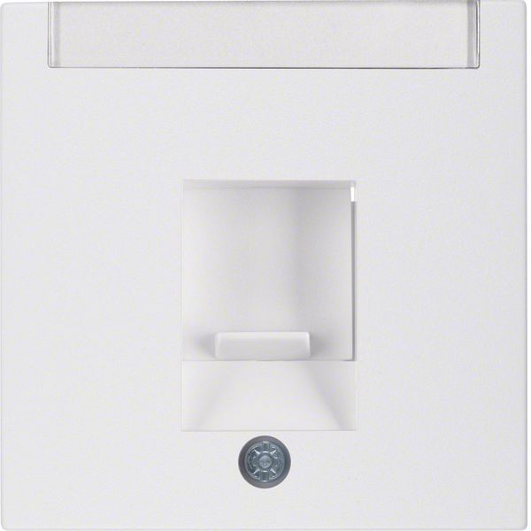 Centre plate dust prot. slider, lab. field, S.1/B.3/B.7, p.white, matt image 3