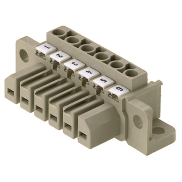 PCB plug-in connector, female plug, 7.00 mm, Number of poles: 9, 180°, Clamping yoke connection, Clamping range, max. : 4 mm², Box image 6