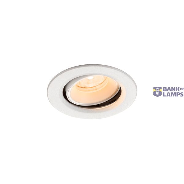 NUMINOS© MOVE XS, recessed CL, 2700K, 20ø, IP20, round wh image 1