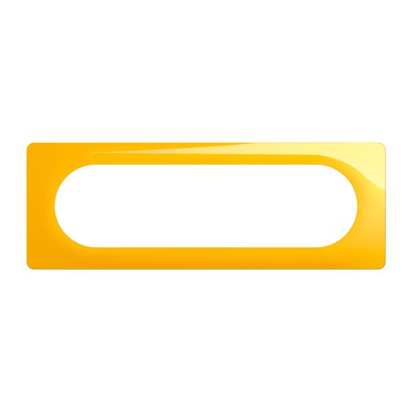 PLATE 3G LARGE SAFFRON YELLOW image 4