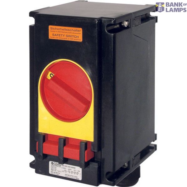 EMERGENCY STOP 40A-3P 1S+1OE-G 2SJ40Y+ image 1