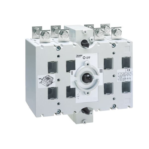 Four-pole changeover switch, 250A image 1