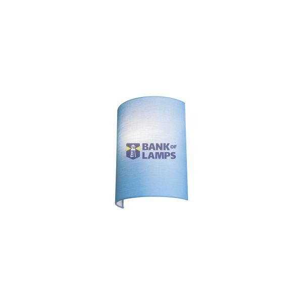 FENDA, wall light shade, half, blue image 1