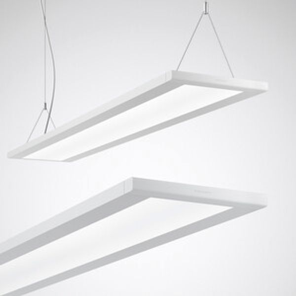 Suspended luminaires Luceos H HCL D/H Prisms White ETDD 54W Wide reduced glare UGR19 (W19) IK03 3 SDCM image 1
