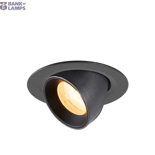 NUMINOS© GIMBLE XS, recessed CL 3000K, 40ø, IP20, round bl image 1