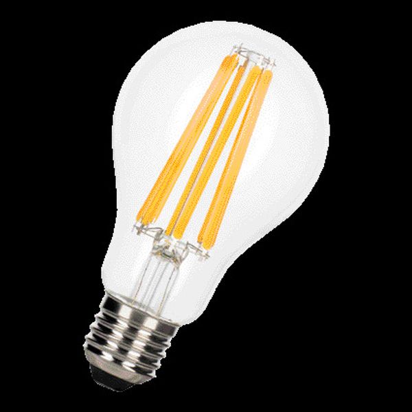 LED Filament A70 E27 240V 16W 2700K Clear image 2