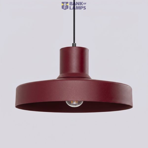 Pendant lamp BILO burgundy image 11