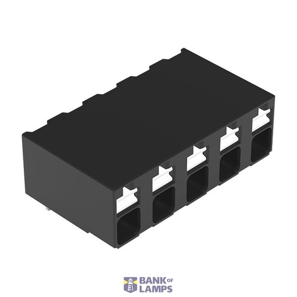 THR PCB terminal block push-button 1.5 mm² black image 1