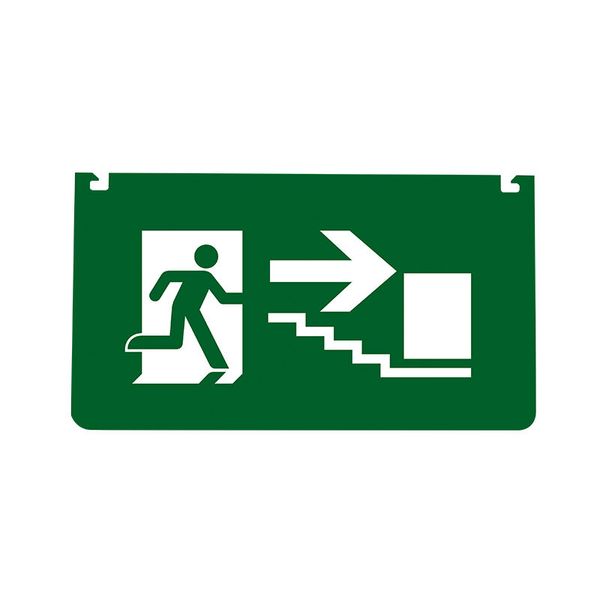 PANLUX Pictogram LED EUROPA - stairs down image 1