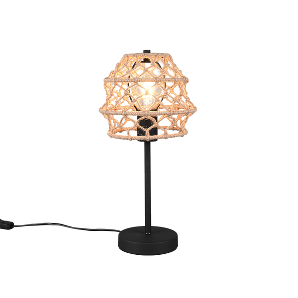 Hive table lamp E27 natural color/hemp image 1