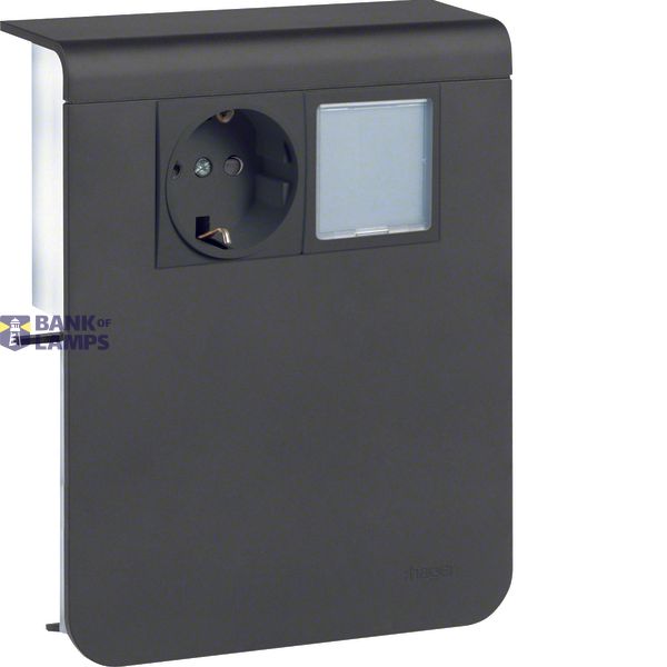 Device bearer outlet/LED SL 20x115 graph image 1