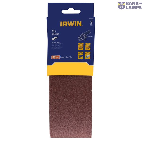 SANDING BELTS - 75 x 457 80g image 2