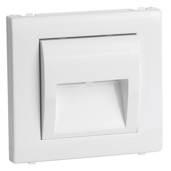 COVER PLATE F/ORIENTATION LIGHT WHITE image 1