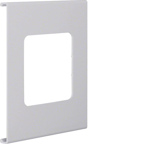 Pre-cut lid 1gang, FB 60150, light grey image 1