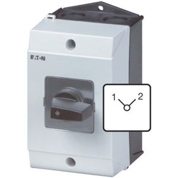 T3-4-8223/I2 Changeoverswitches, T3, 32 A, surface mounting, 4 contact unit(s), Contacts: 8, 90 °, maintained, Without 0 (Off) position, 1-2, Design number 8223 image 2
