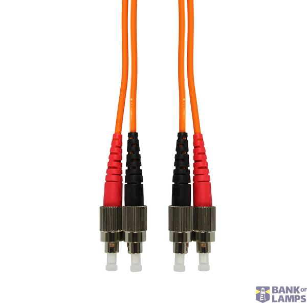 FO Patchcord Duplex FC/FC,62,5/125æm OM1, LS0H, orange, 2m image 1