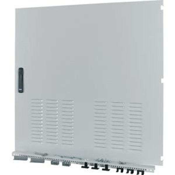 XSDMRV4097510 Box Solution door, ventilated, IP42, right, HxW=975x1000mm, grey image 2