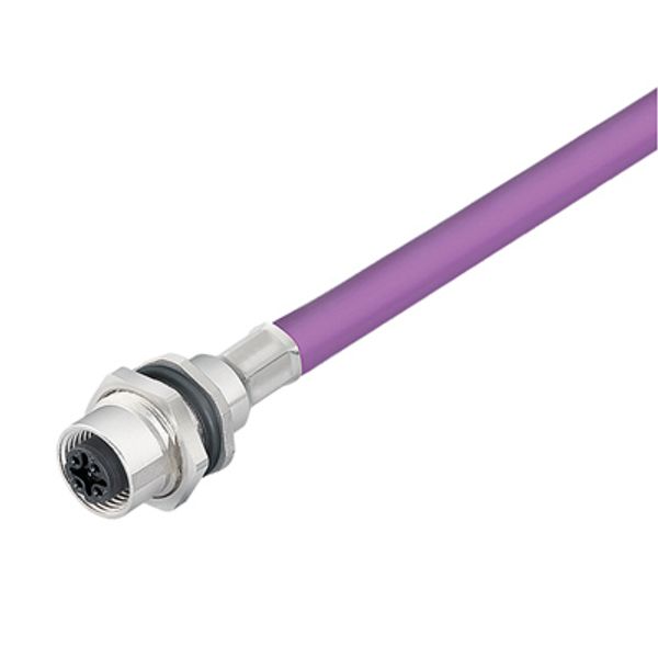 Built-in plugs, M12, PG 9, Number of poles: 2, 5 m image 2