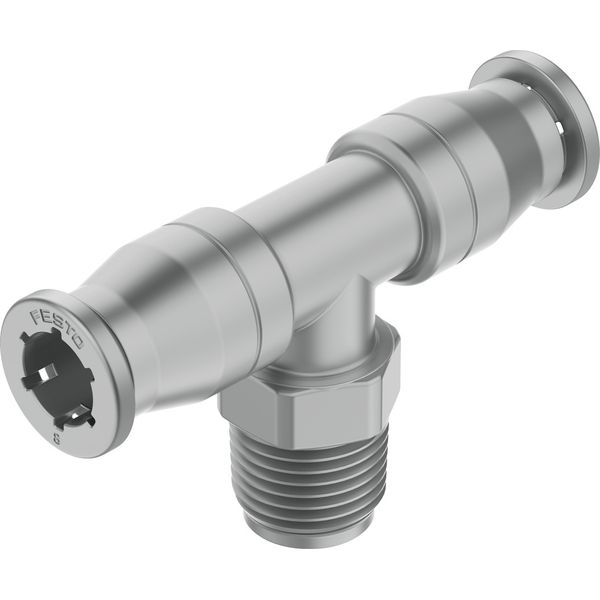 CRQST-1/4-8 Push-in T-fitting image 1