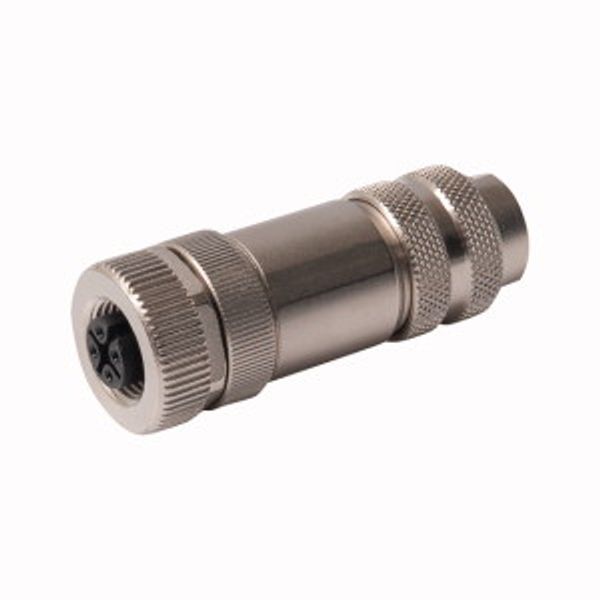 Field-Wireable Connector Female Connector M12 × 1, Straight   FW-M12KU5D-G-SB-ME-SH-8 image 2