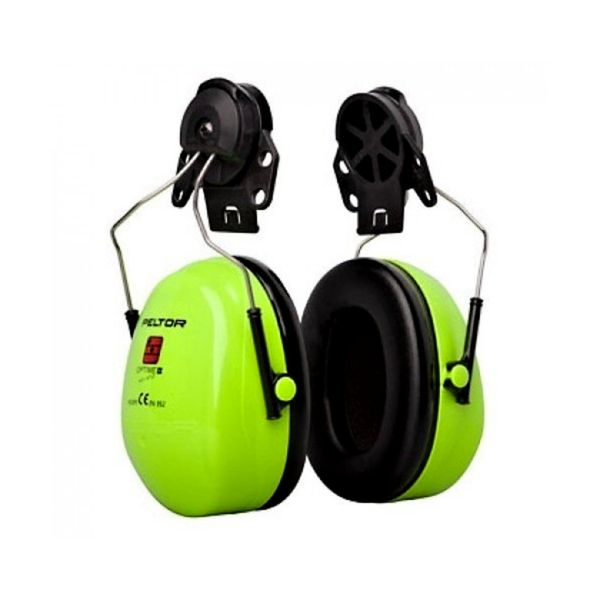 3M™ PELTOR™ Optime™ III Earmuffs, Hi-Viz, Helmet Mounted, H540P3E-475- image 2