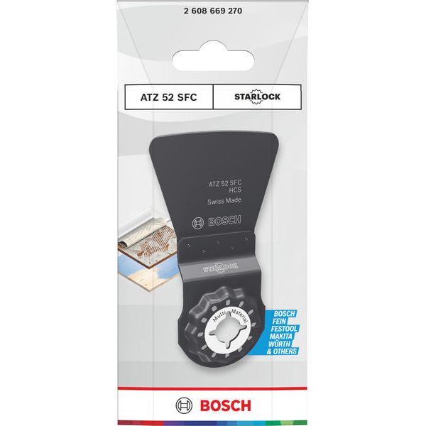 HCS scraper ATZ 52 SFC, flexible image 1