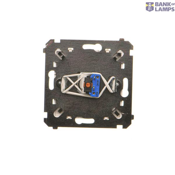 Interdediate switch with LED indicator light, (module), Simon 24, IP20/IP44, 10AX, black matt image 1