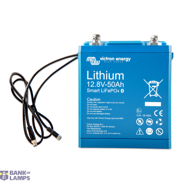 Victron Energy Akumulators LiFePO4 Battery 12,8V/50Ah Smart image 1