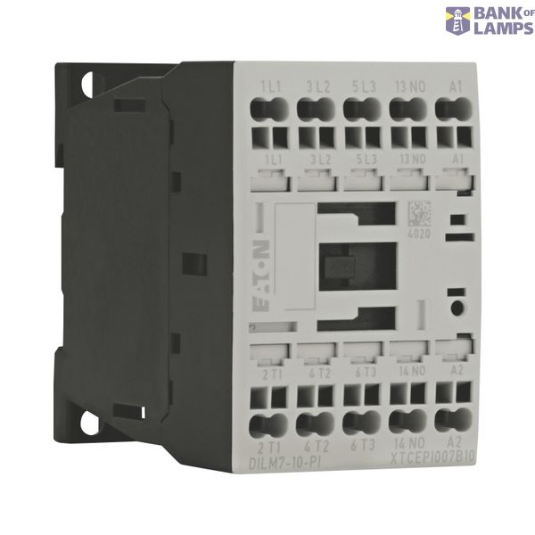 Contactor, 3 pole, 380 V 400 V 3 kW, 1 N/O, 60 V DC, DC operation, Pus image 3