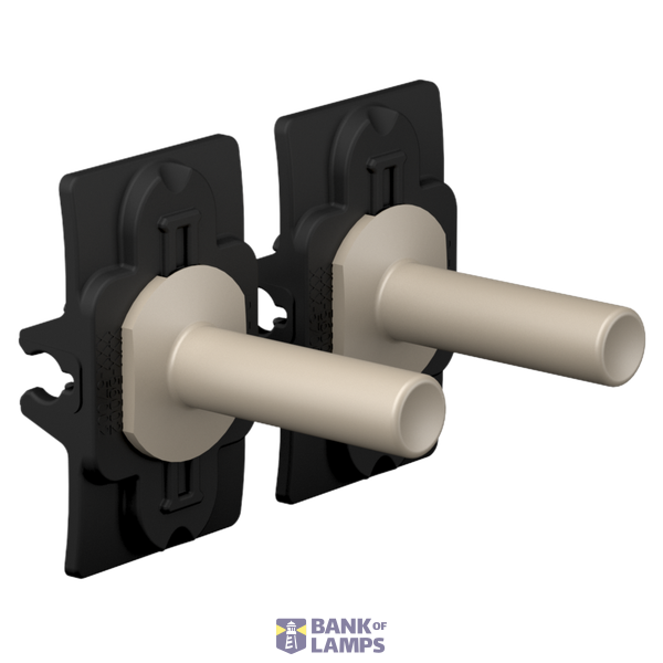 Niko Toggle set (2 parts), Niko Home Control, steel champagne coated image 1