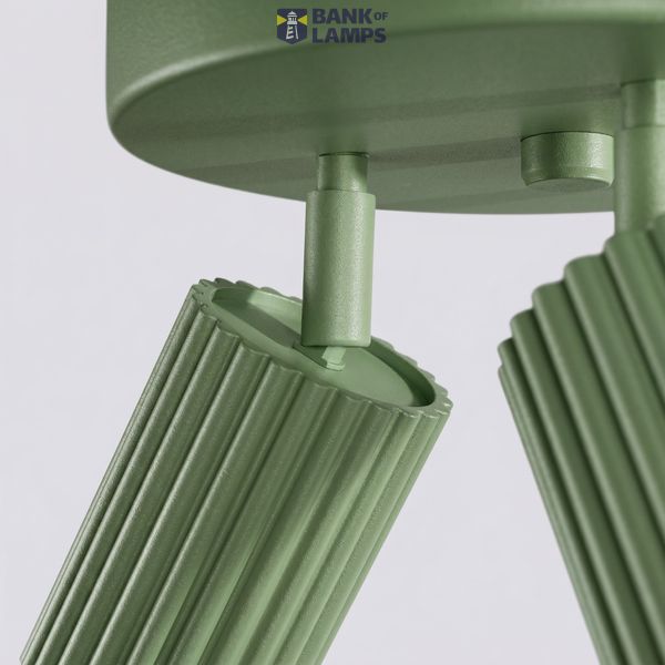 Ceiling lamp KARBON 3P sage image 8