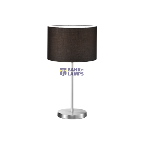 Hotel table lamp 55 cm E27 black image 1