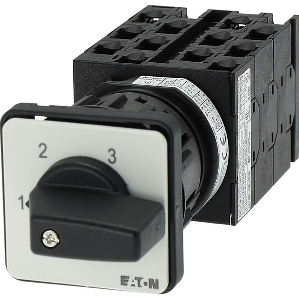 T0-6-8476/EZ Step switches, T0, 20 A, centre mounting, 6 contact unit(s), Contacts: 12, 45 °, maintained, Without 0 (Off) position, 1-3, Design number 8476 image 36