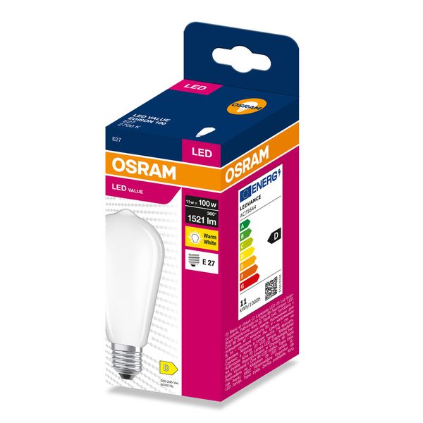 VALEDIS100 11W/827 230VGLFR E27 FS1OSRAM image 2