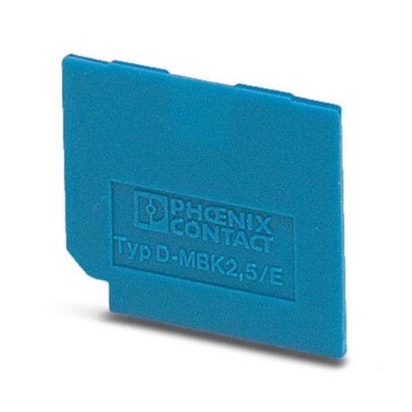 D-MBK 2,5/E BU - End cover image 1